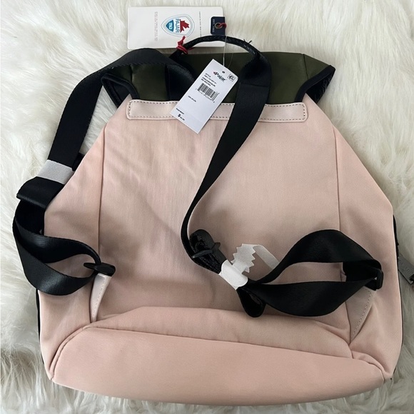 PAJAR PREMIUM SERIES DOUBLE BUCKLE BACKPACK SALMON MULTICOLOR NEW $95 MSRP - Picture 2 of 4